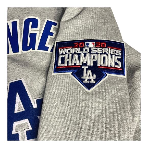 Pro Standard LA Dodgers Gray Classic Men’s Hoodie – Size Medium | NWT - Picture 5 of 12
